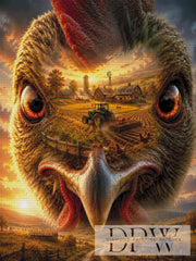 Hühnerkopf by Elly_A.I mit 180 Farben