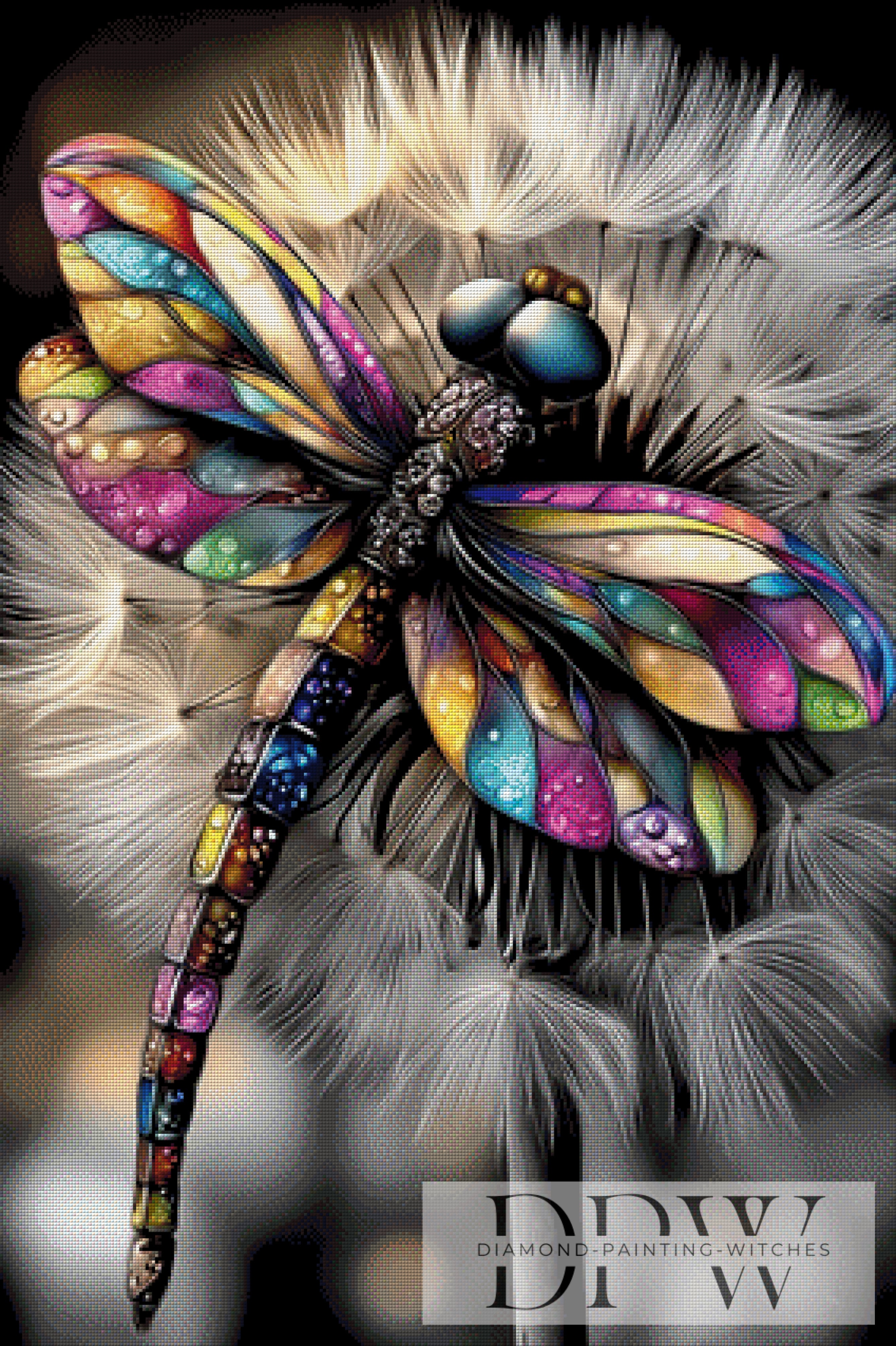 Libellenpusti by theA.art mit 300 Farben
