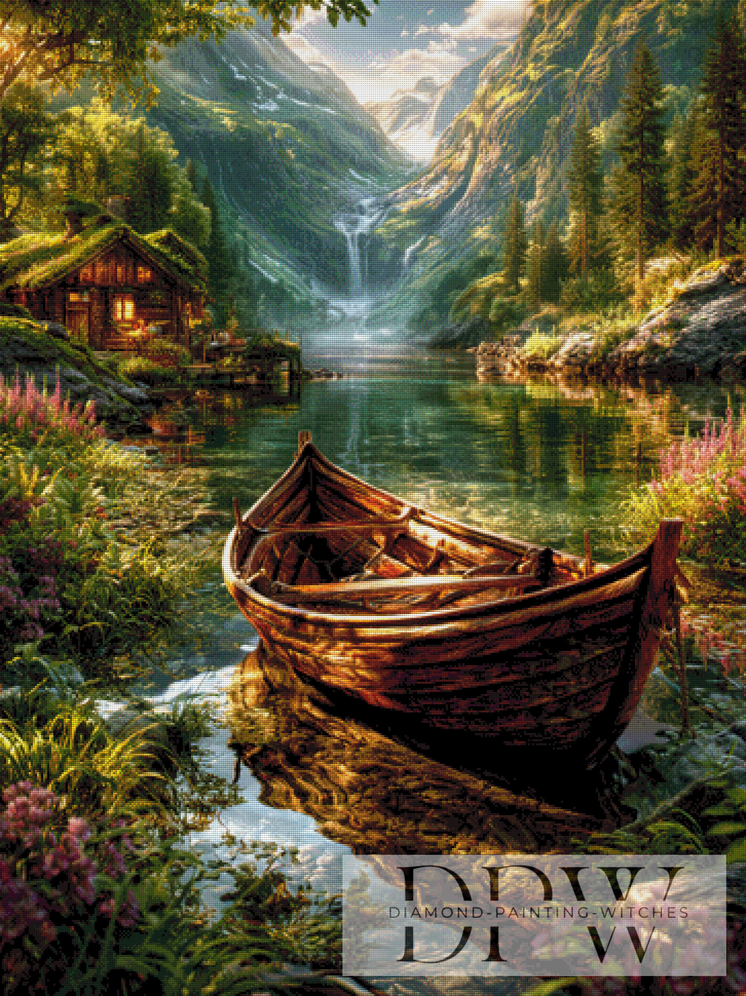 Bootsruhe im Paradies II by CreatiVart mit 270 Farben