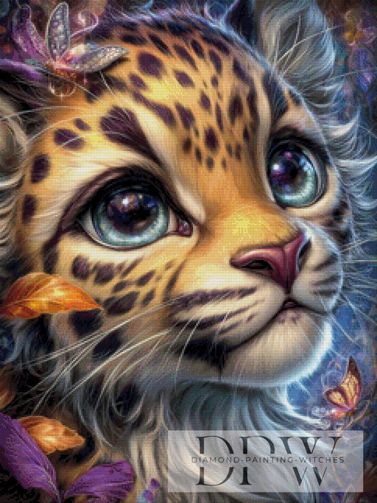 Das Kind der goldenen Blätter by _Sweet_Loco_AI 60x80cm mit 220 Farben DPW-730