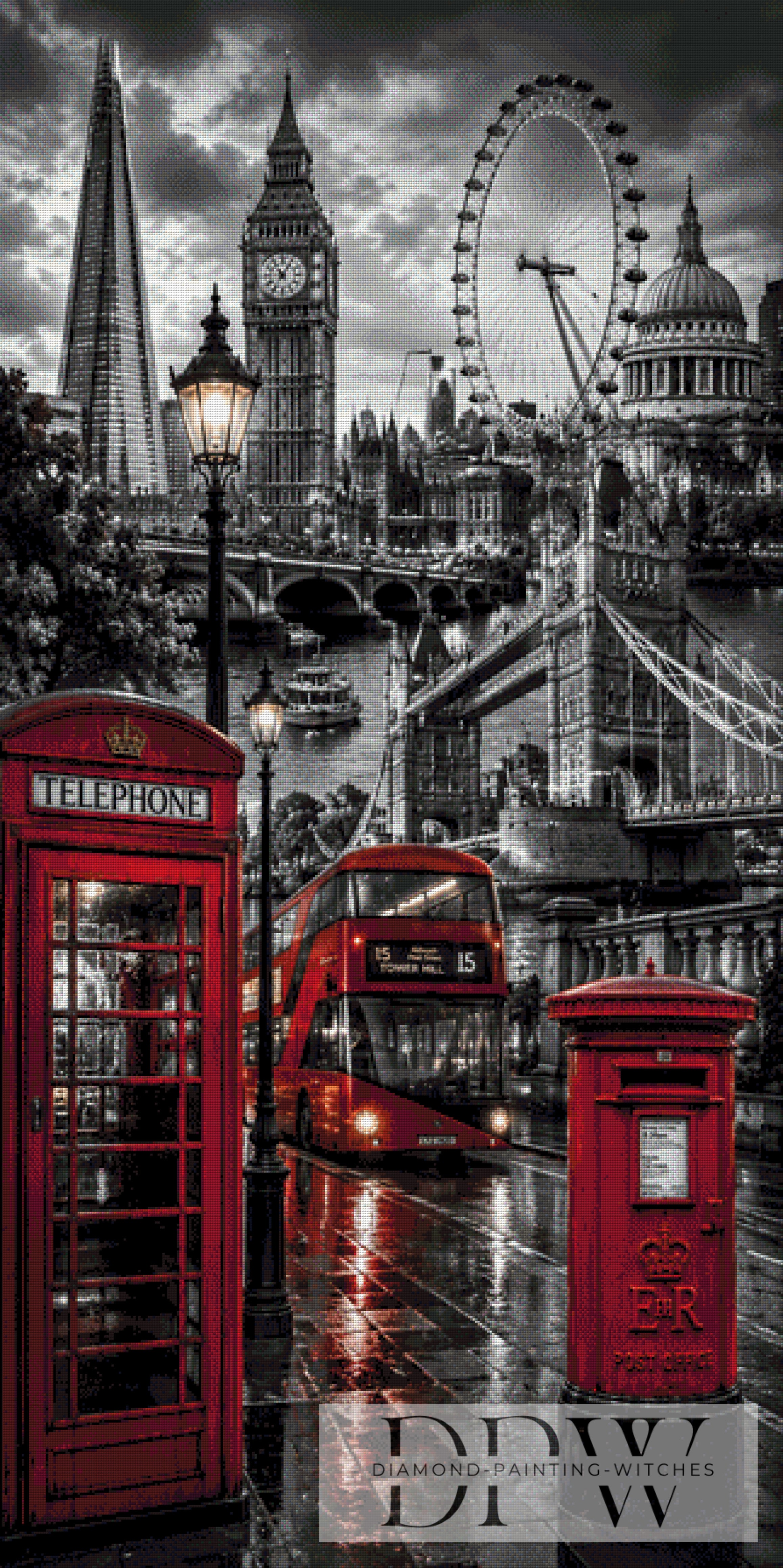 Londonzauber by theA.art mit 150 Farben