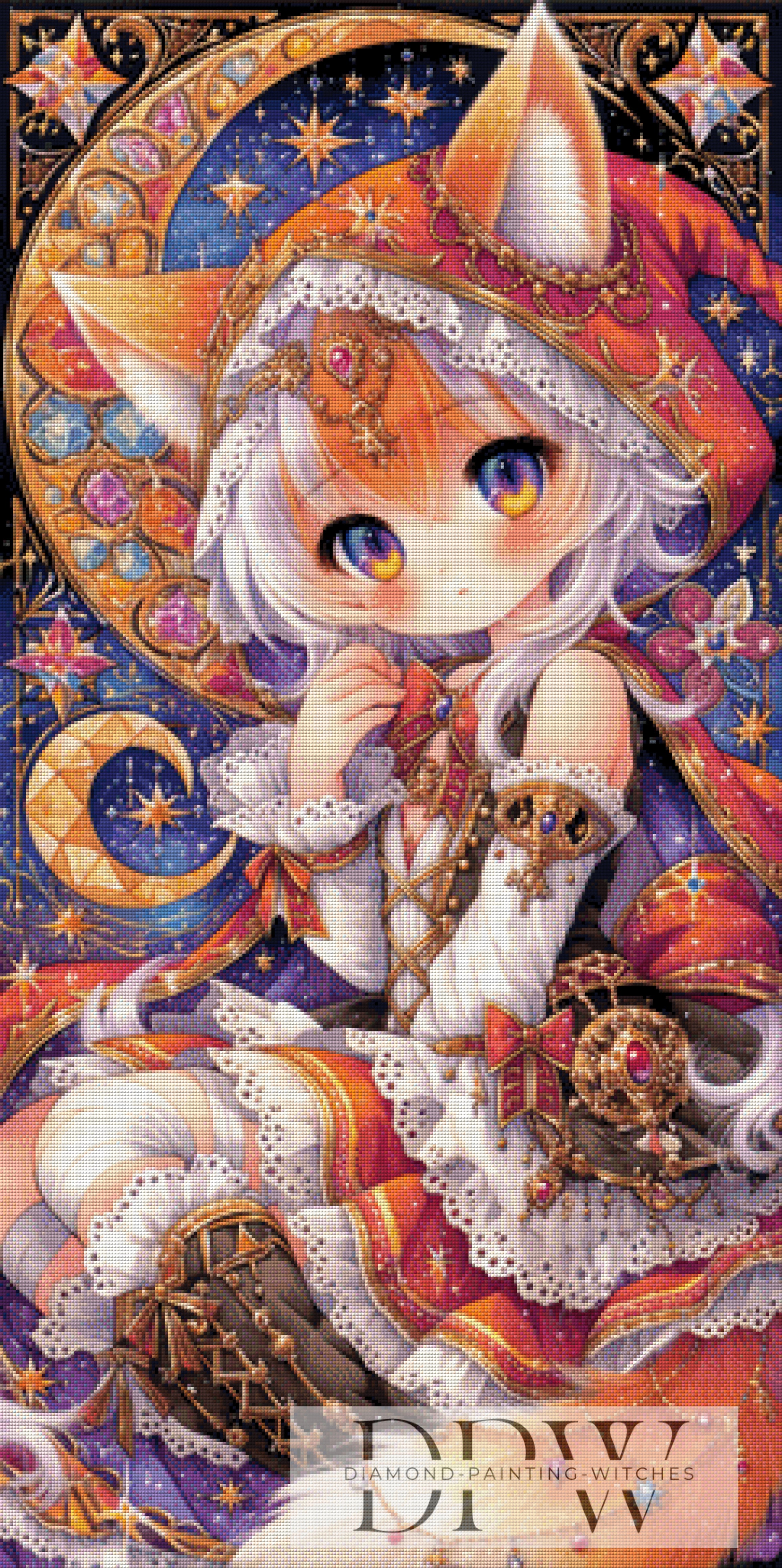 Mondkitsune by Elly_A.I  mit 240 Farben