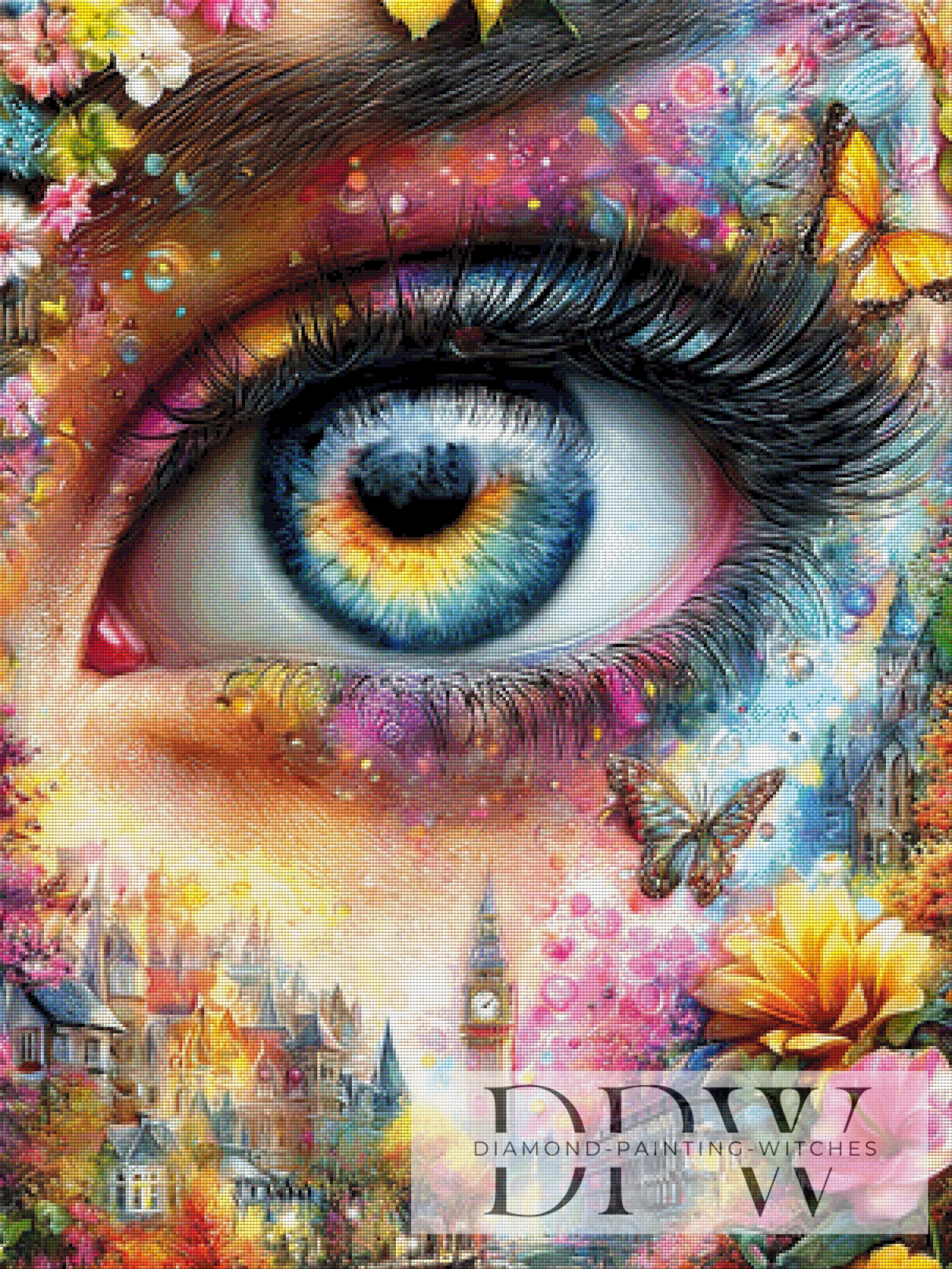 London Eye by CleoDora mit 400 Farben