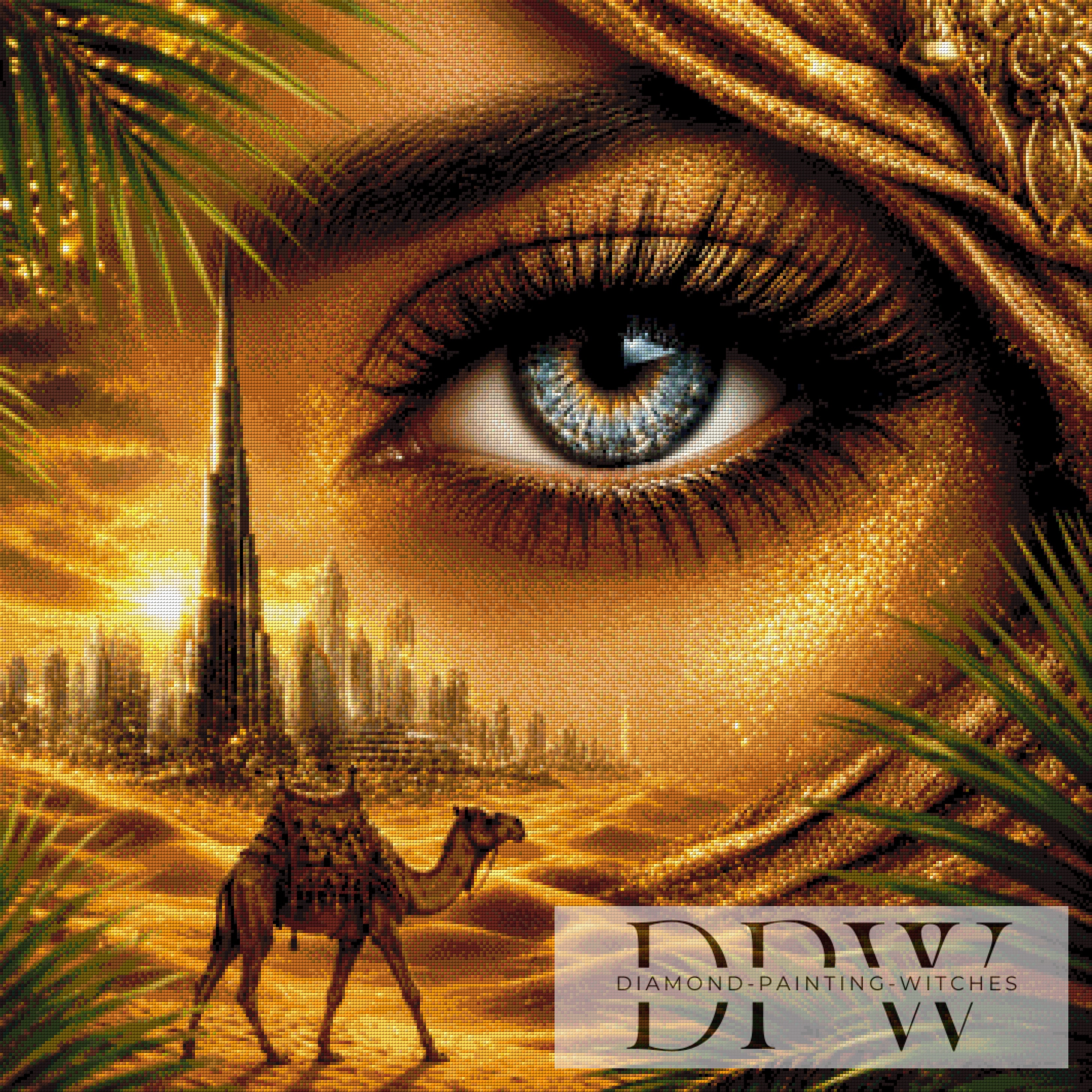 Golden Heart of Dubai by Casalla Vendetta mit 150 Farben