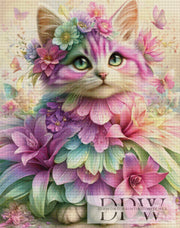 Blütenkleidkatze by Elly_A.I  mit 290 Farben