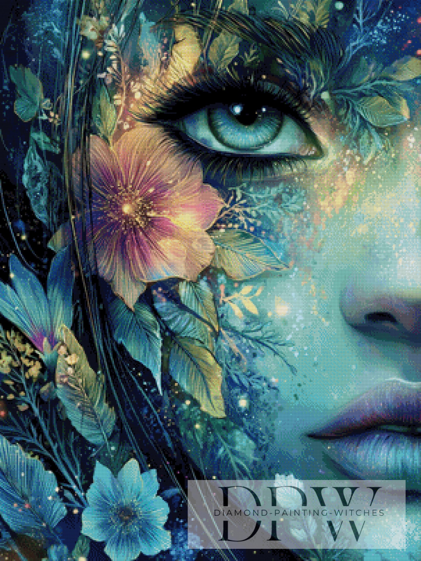 Auge der Erinnerung by _Sweet_Loco_AI mit 230 Farben