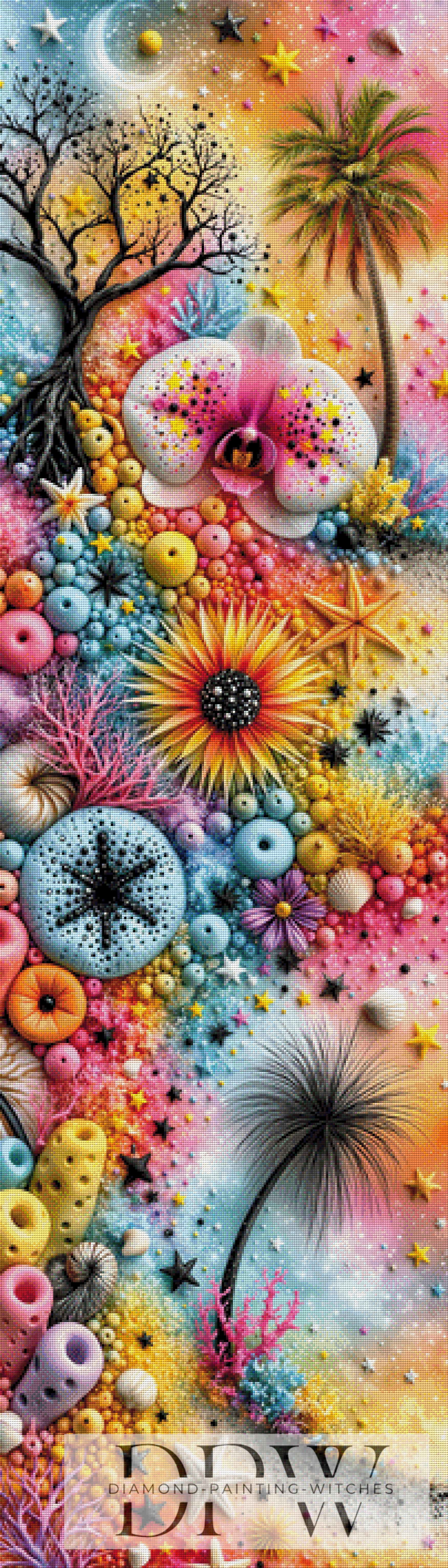Bunte Welt II by CleoDora mit 350 Farben