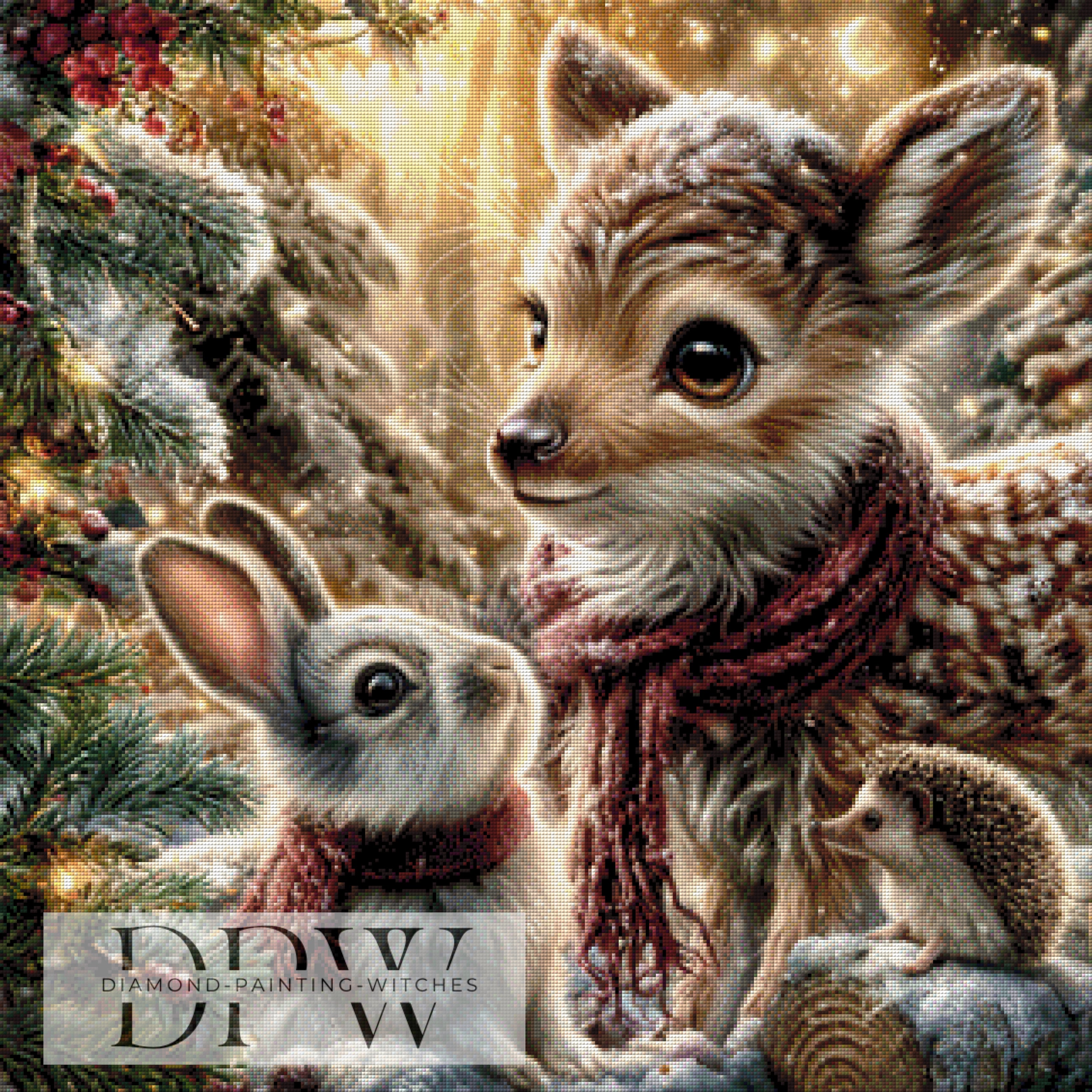 Waldtrio by CreatiVart mit 200 Farben