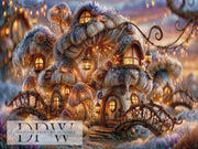 Lichterpilzhaus by CreatiVart mit 240 Farben