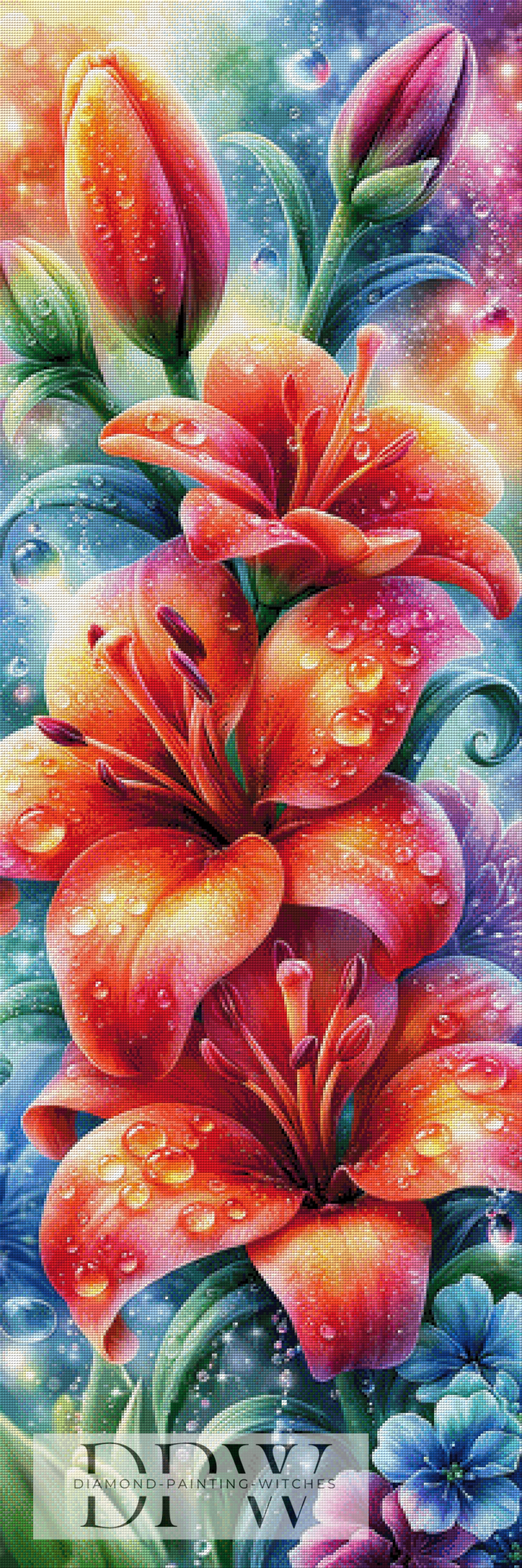 Lilien der Erinnerung by Elly_A.I  mit 370 Farben