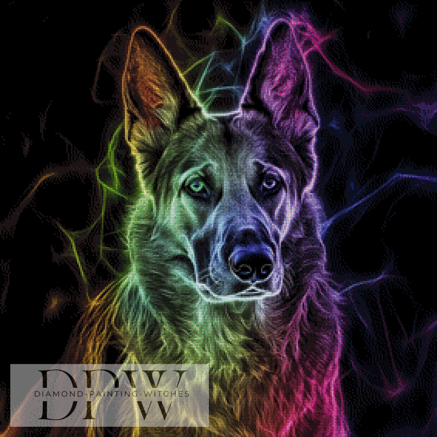 Rex by Lexxa, 70x70cm mit 190 Farben DPW-763