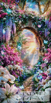 Blumenwunderland by ellufija mit 390 Farben