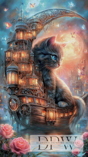 Mondkatze by Elly_A.I mit 270 Farben