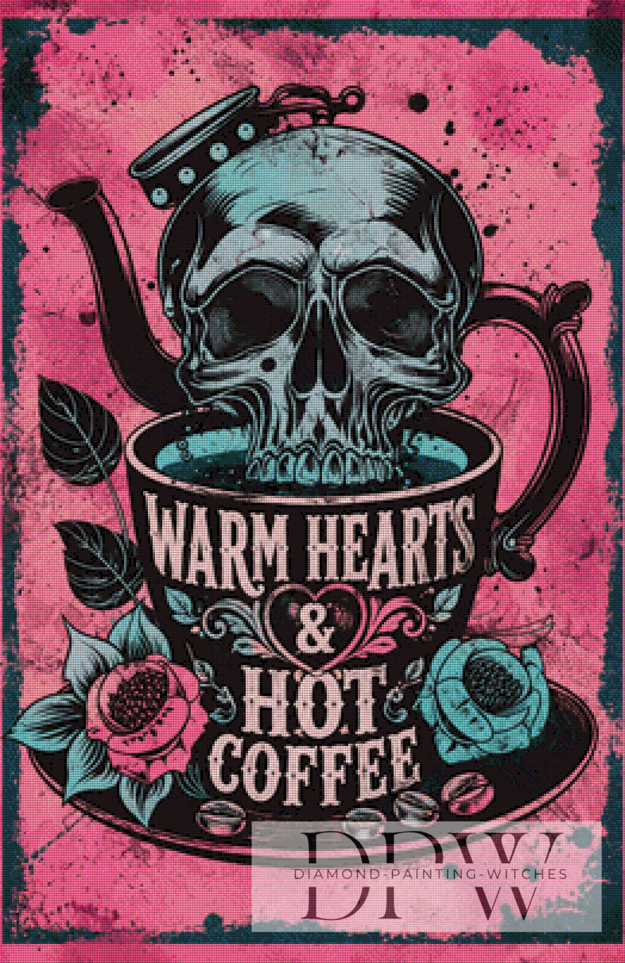 Warm Hearts & Hot Coffee by Elly_A.I mit 150 Farben