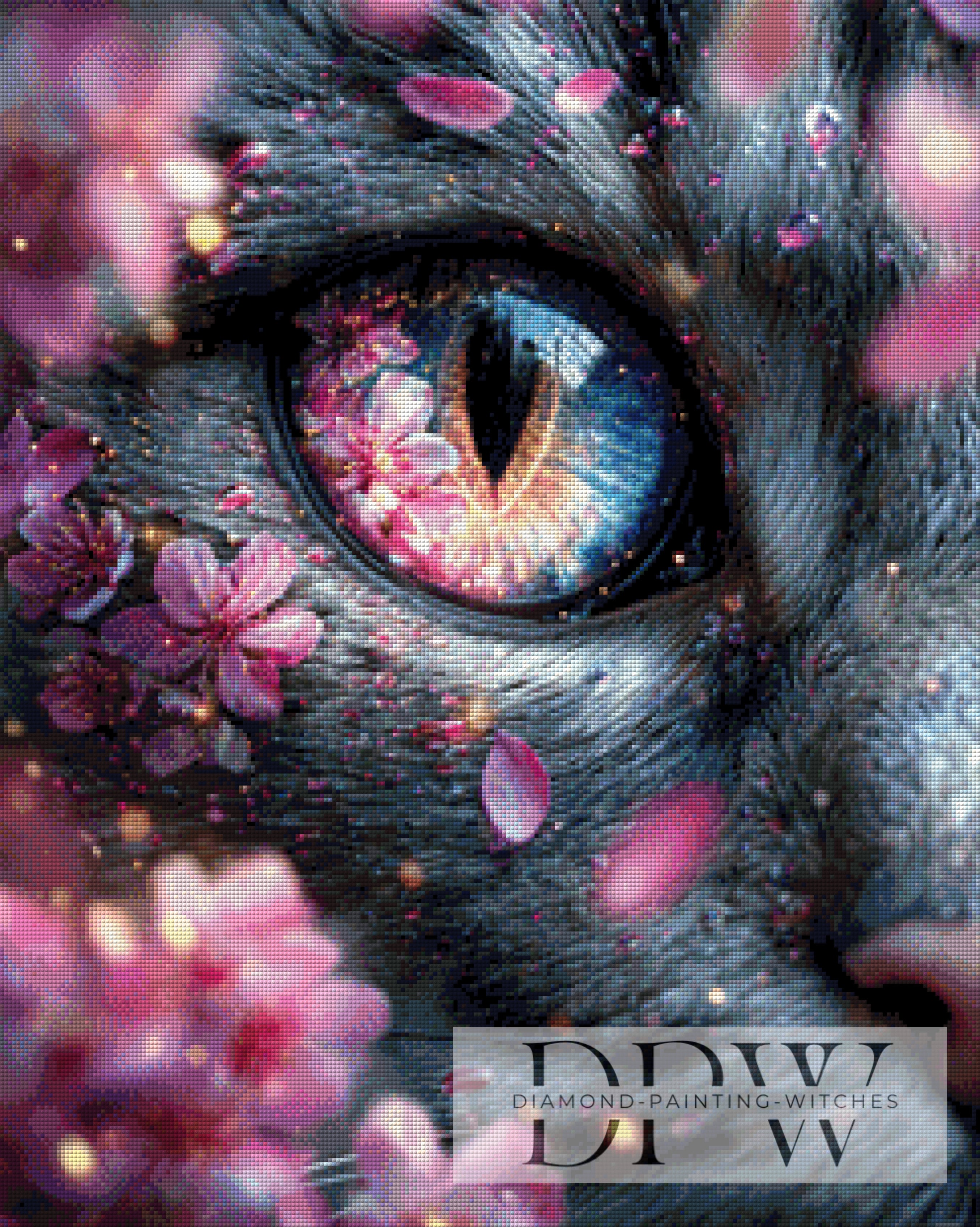 Katzenauge by Elly_A.I mit 200 Farben