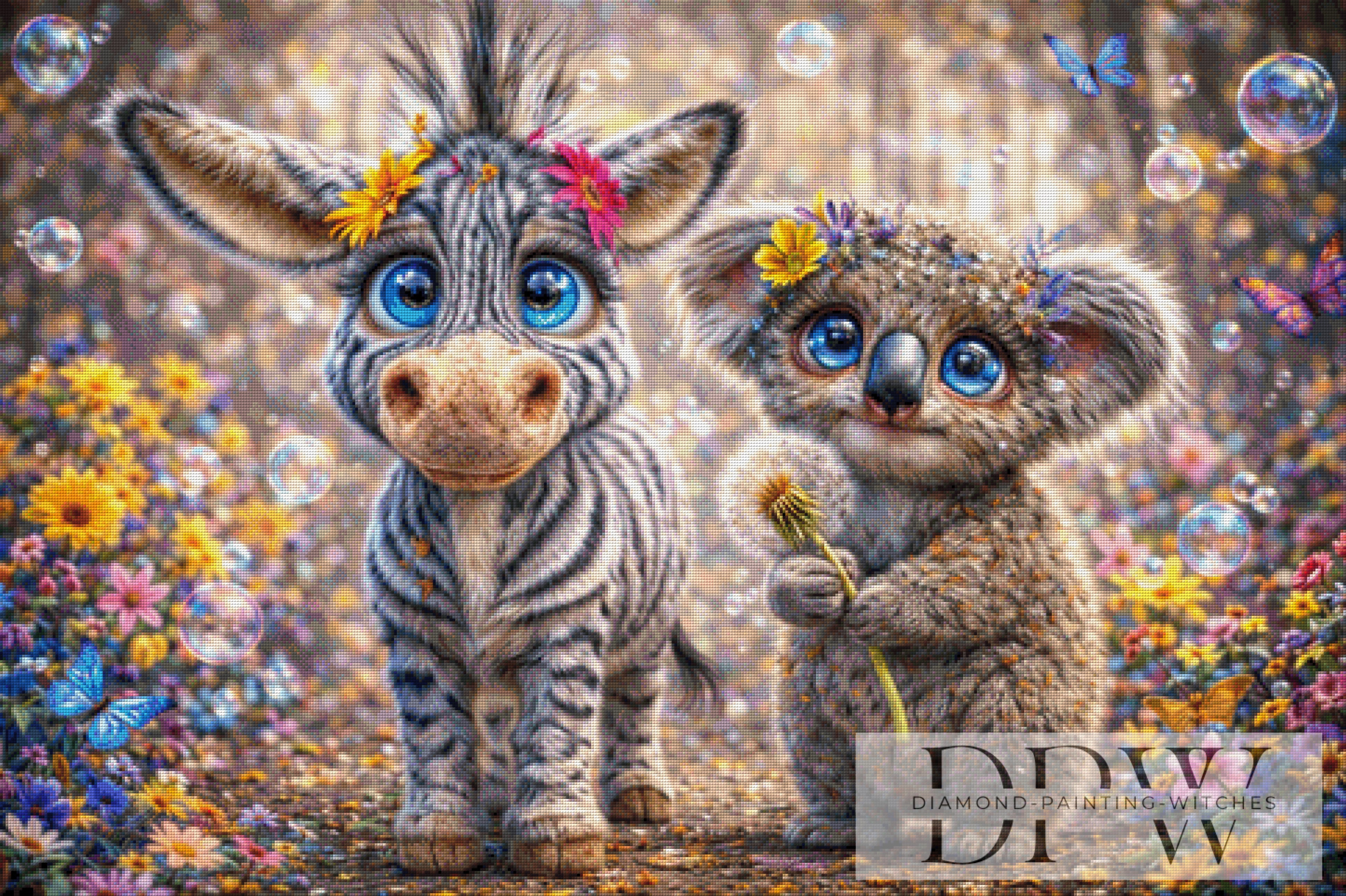 Kiki Koala uns Zeselchen by CreatiVart 333 Farben