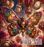 Steampunk Butterfly II by Elly_A.I mit 340 Farben