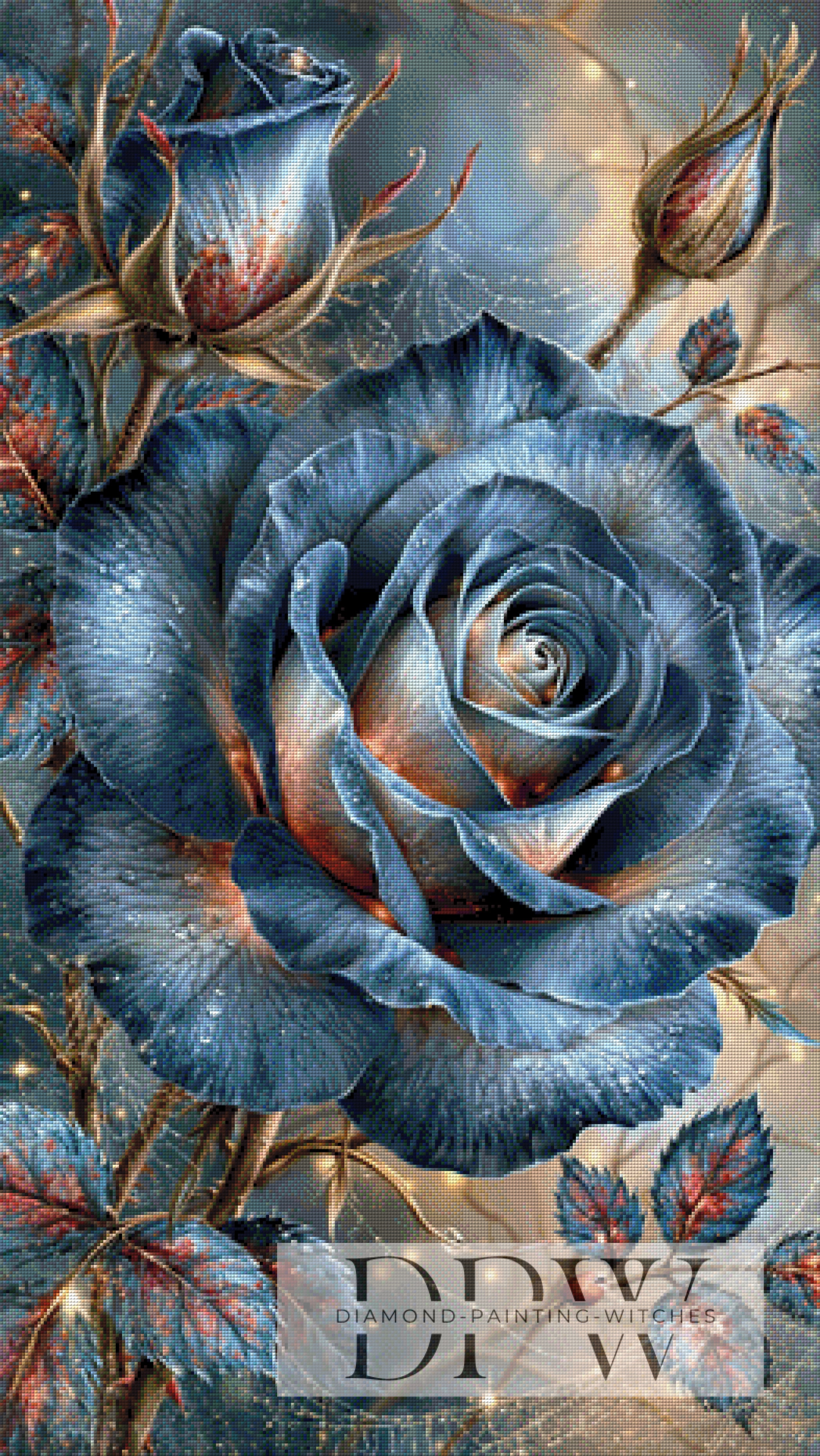 Blauglanz by CleoDora mit 220 Farben