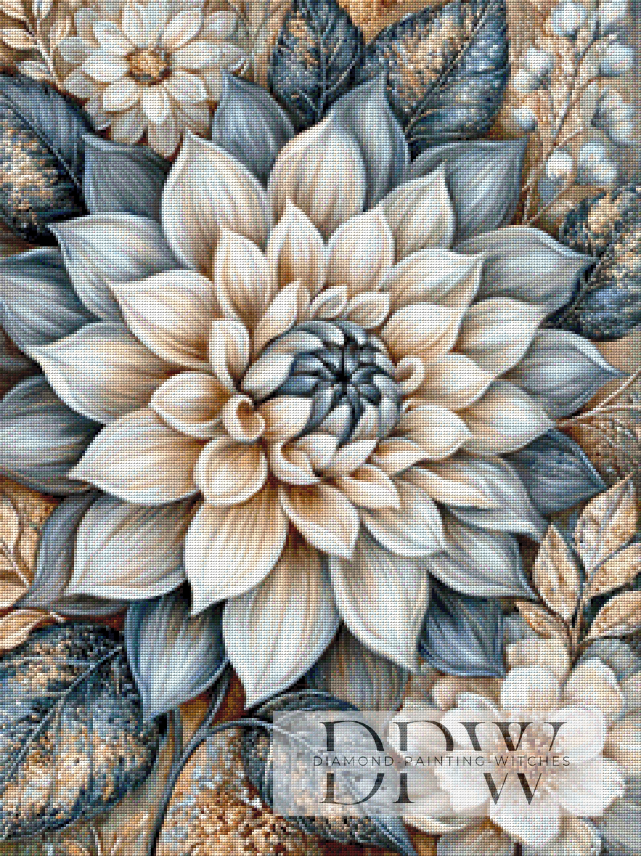 Schimmerblume by CleoDora mit 160 Farben