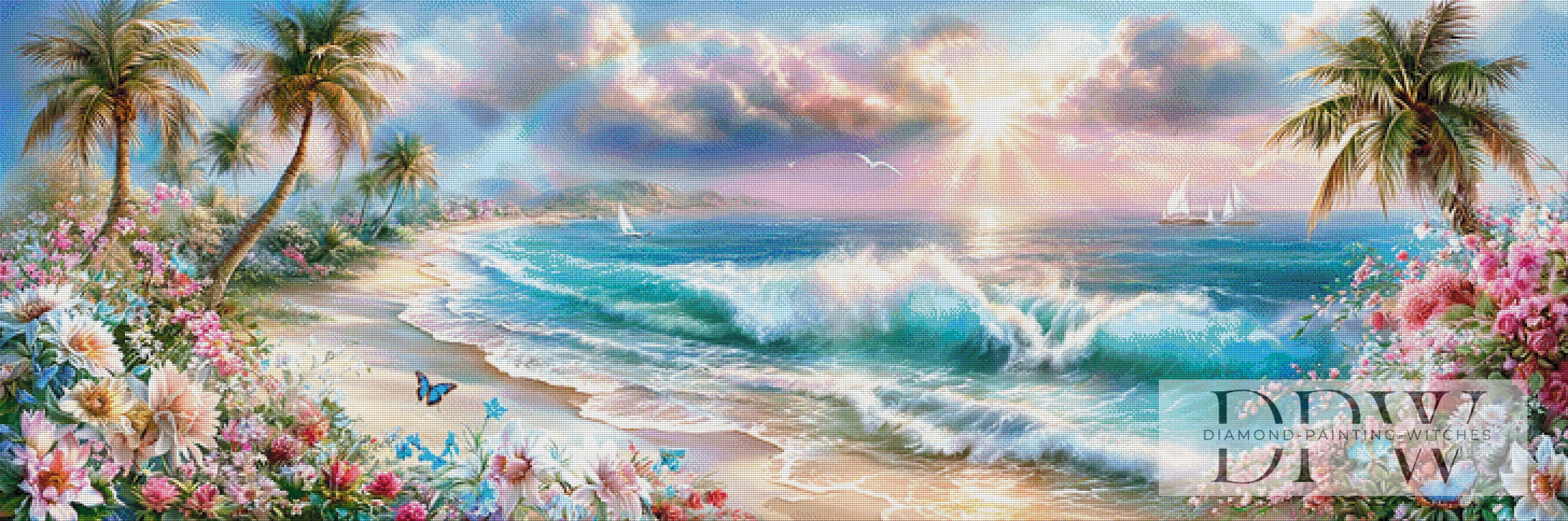 Farbenstrand by Catill mit 350 Farben