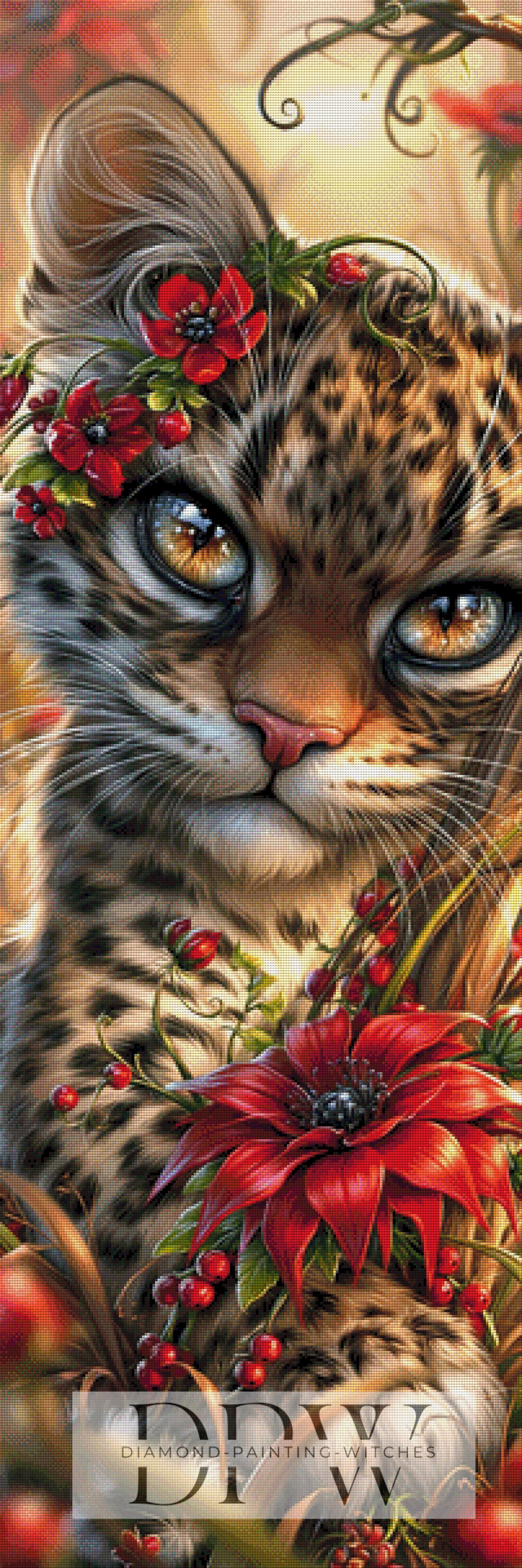 Blütenleopard by CleoDora mit 260 Farben