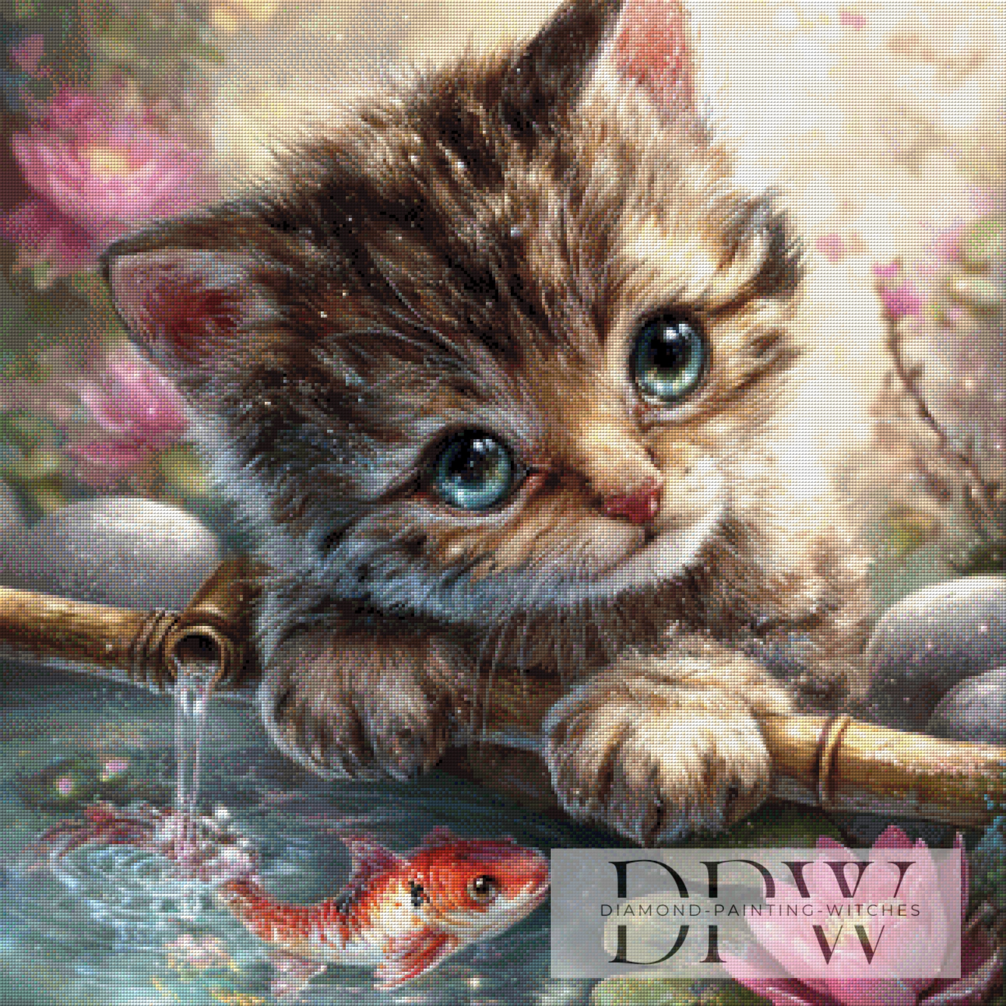 Koi-Kitty by Lisa Morgan mit 240 Farben