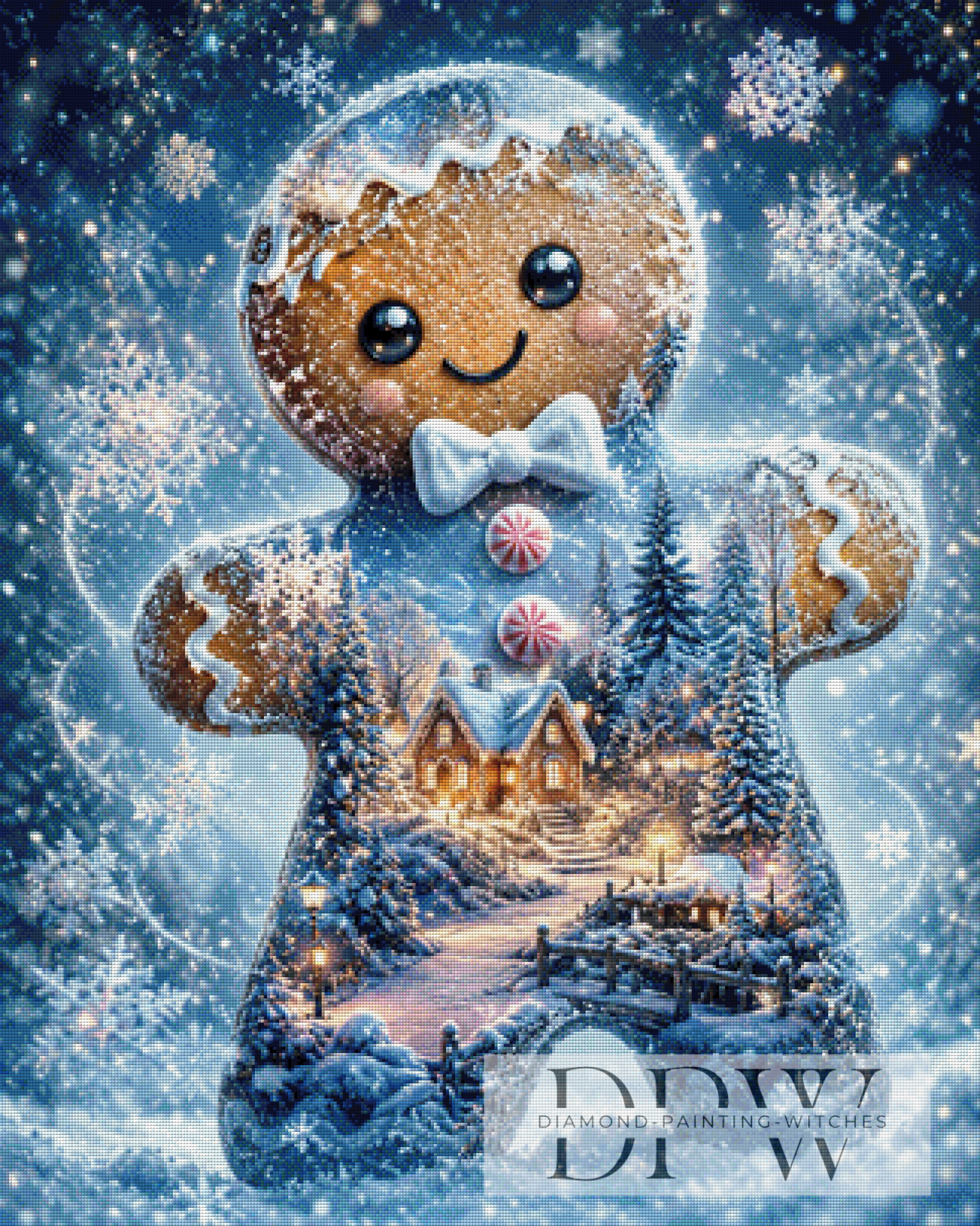 Winterherz im Lebkuchen by Lisa Morgan mit 220 Farben
