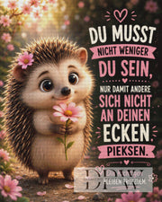Igelspruch by ellufija mit 200 Farben
