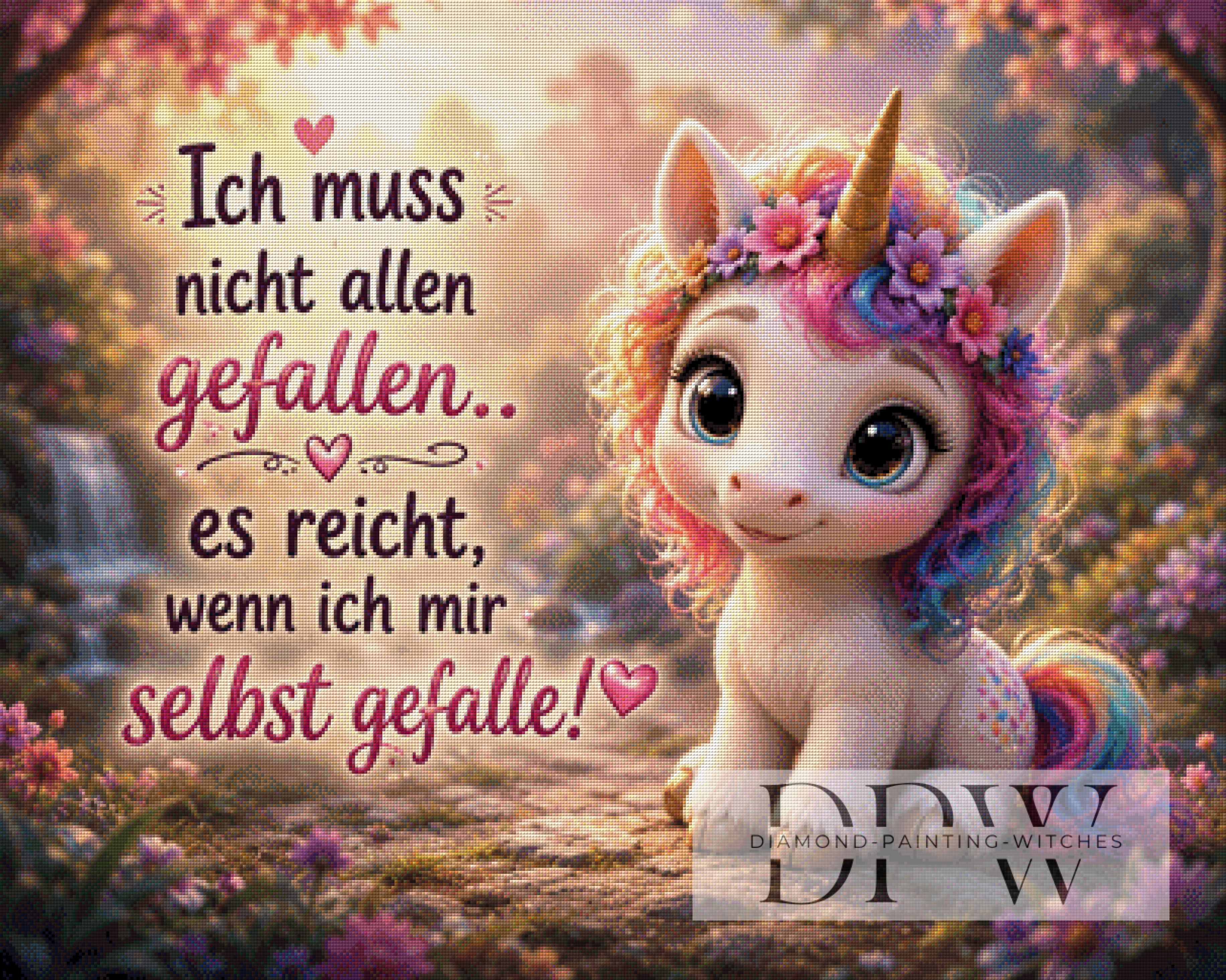 Einhornspruch by ellufija mit 260 Farben