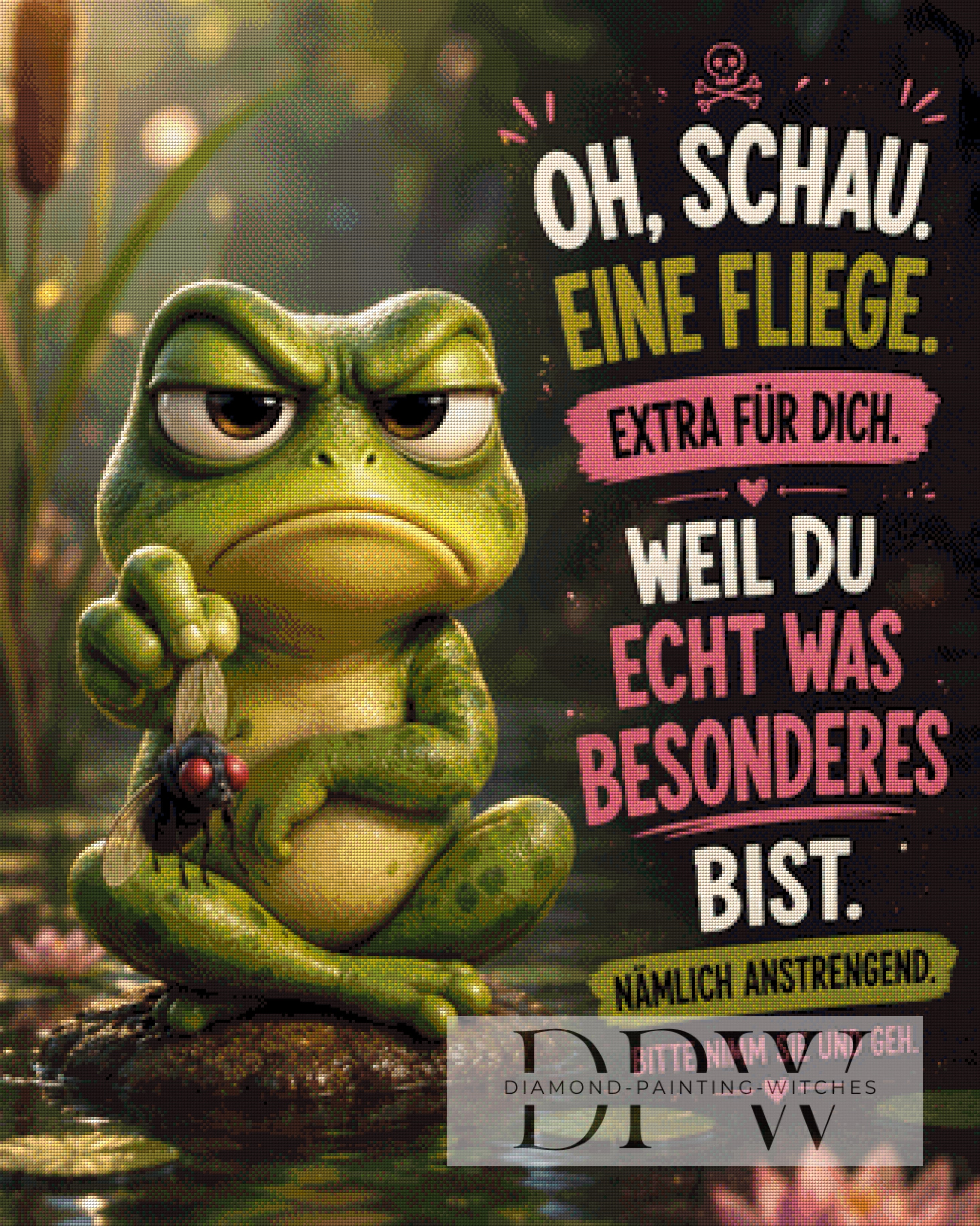 Froschspruch by ellufija mit 180 Farben