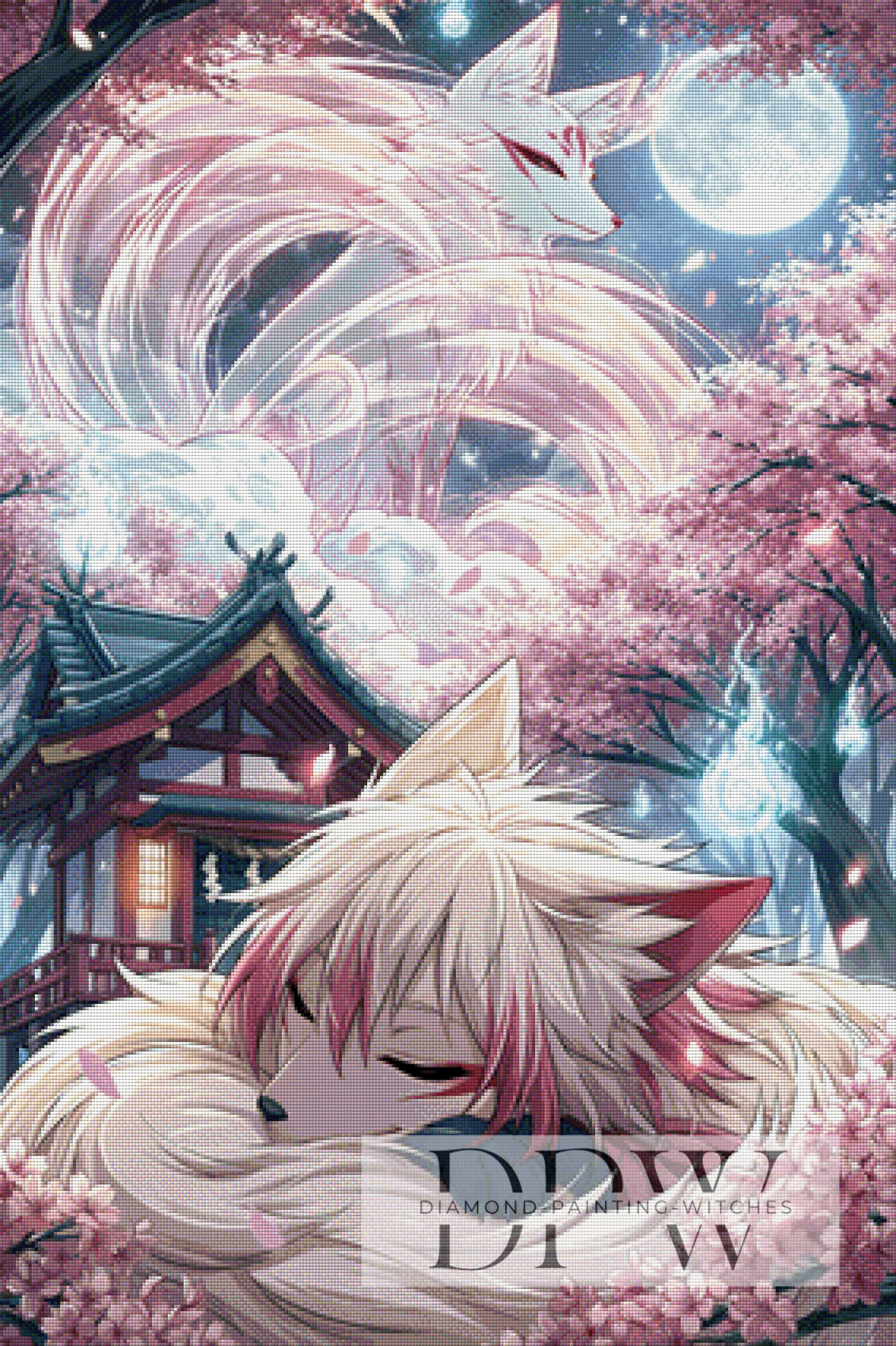 Traumkitsune by ellufija mit 170 Farben