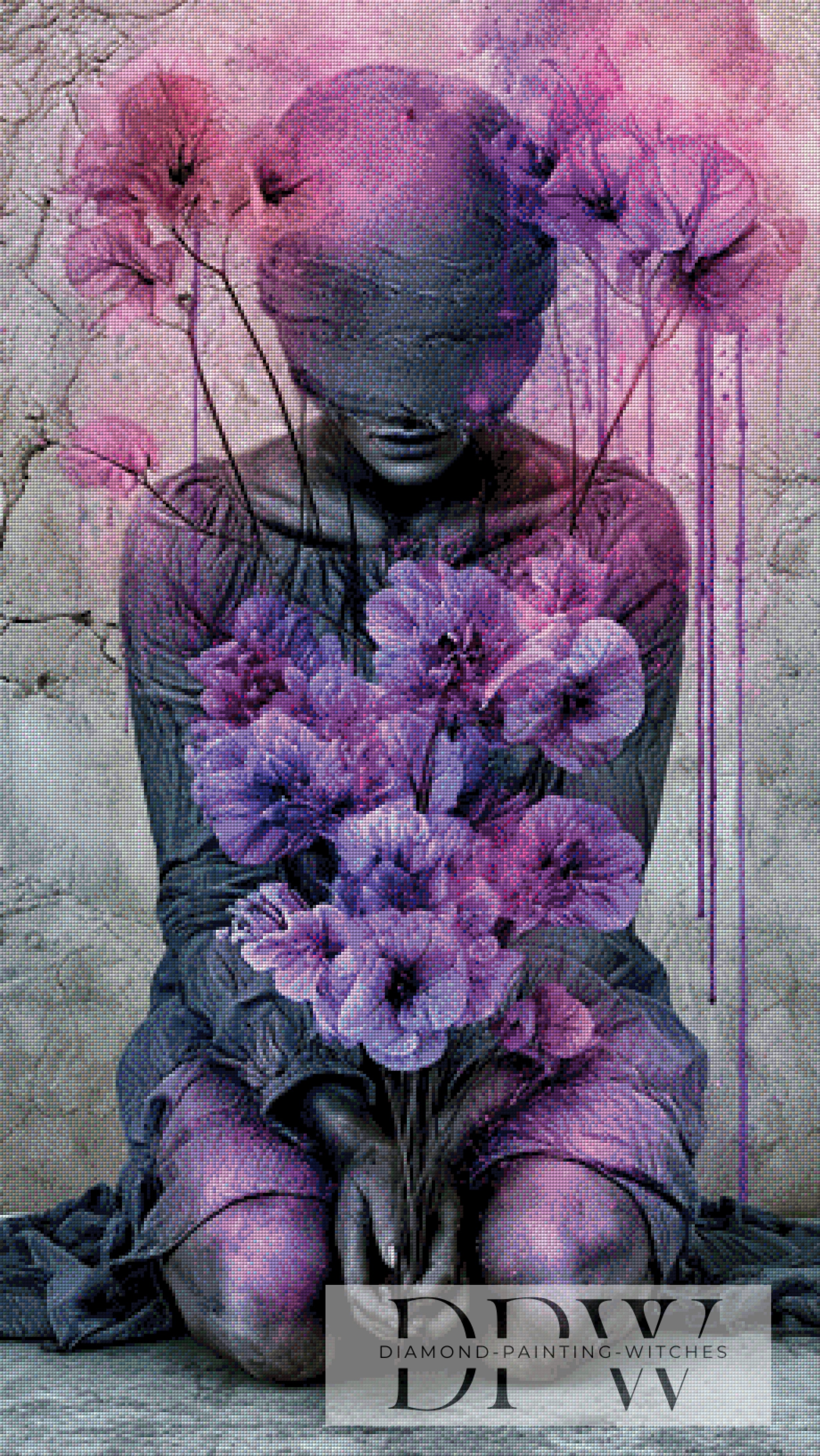Violette Stille by Elly_A.I mit 130 Farben