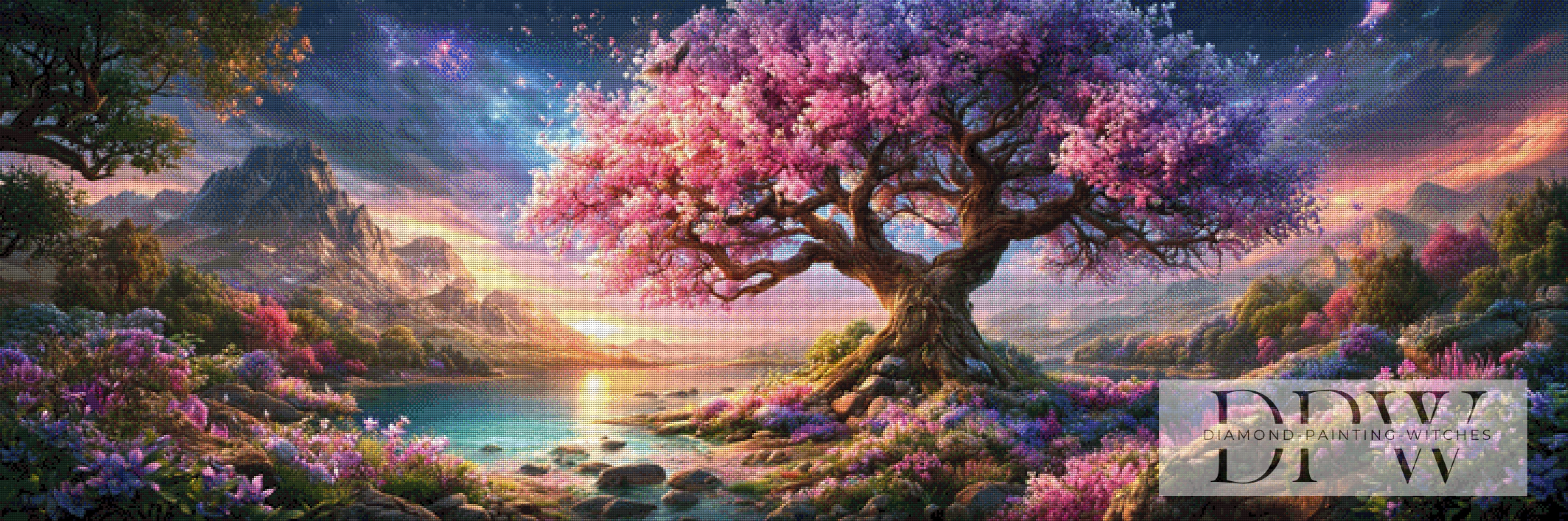 Baum der Abendruhe by _Sweet_Loco_AI mit 330 Farben
