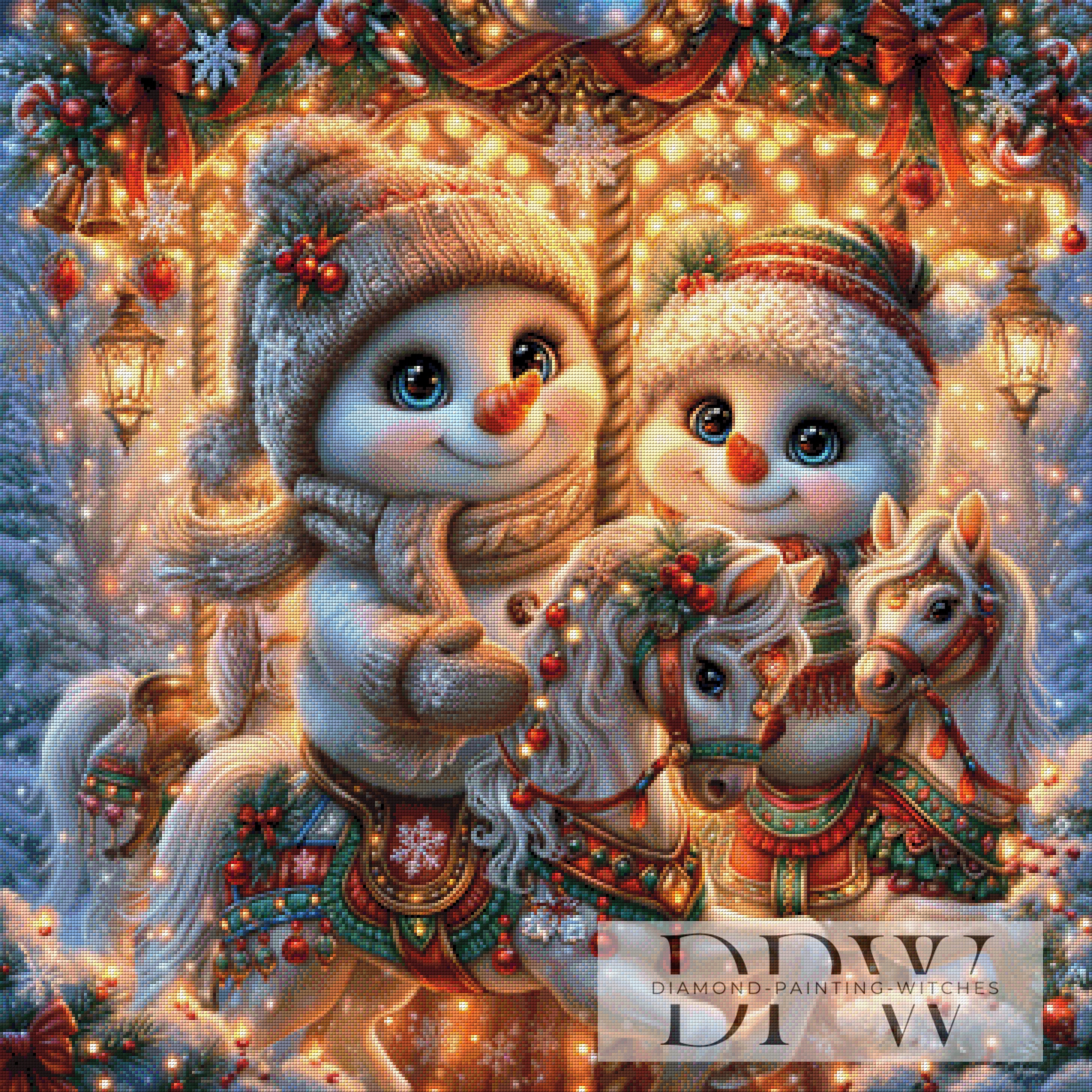 Winterkarussell der Wunder by Lisa Morgan mit 290 Farben