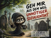 Benny Sensi - Unnötiger Sozialkontakt by Pixxel Pics mit 155 Farben