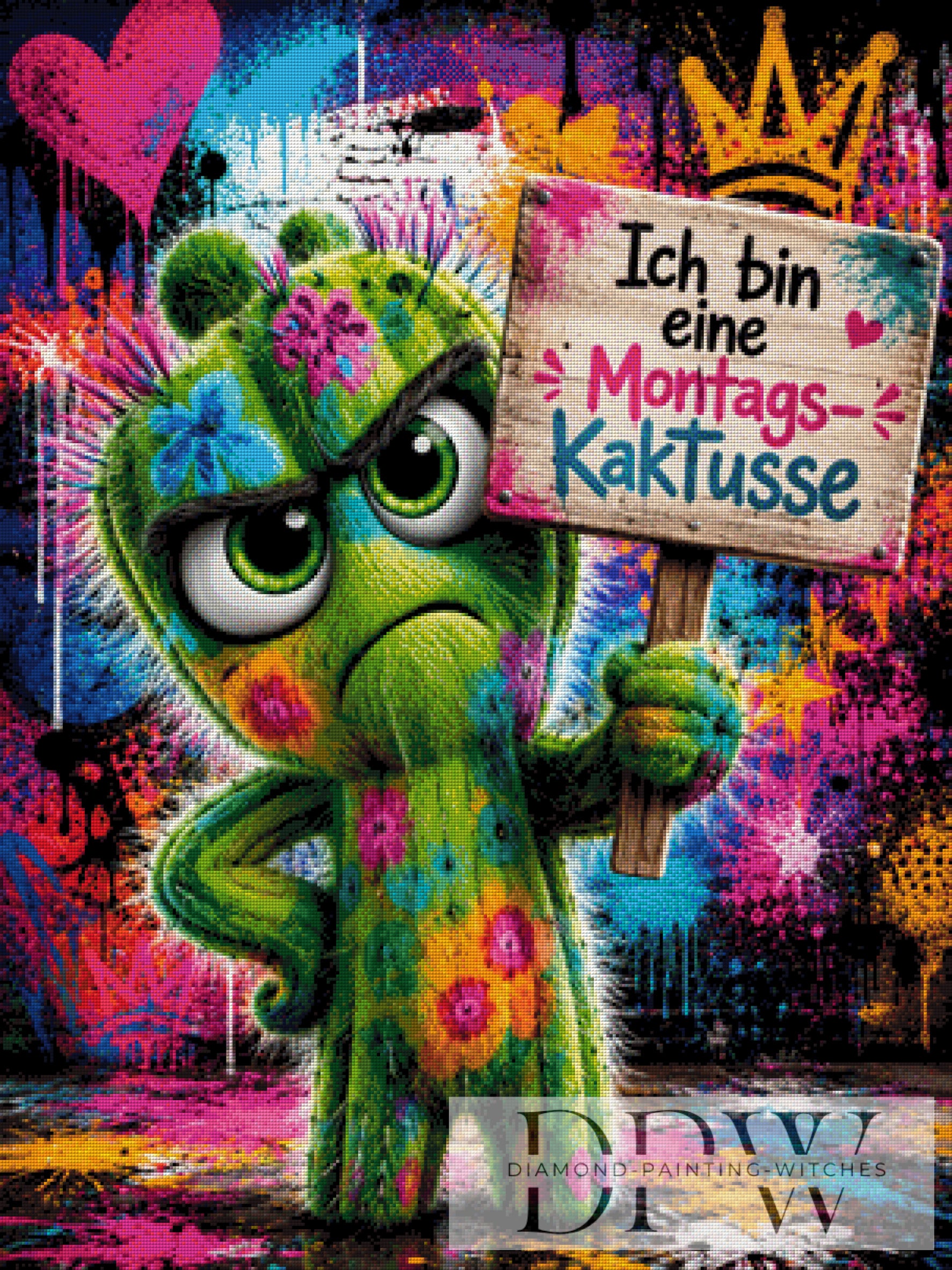 Kaktusse by CleoDora mit 420 Farben