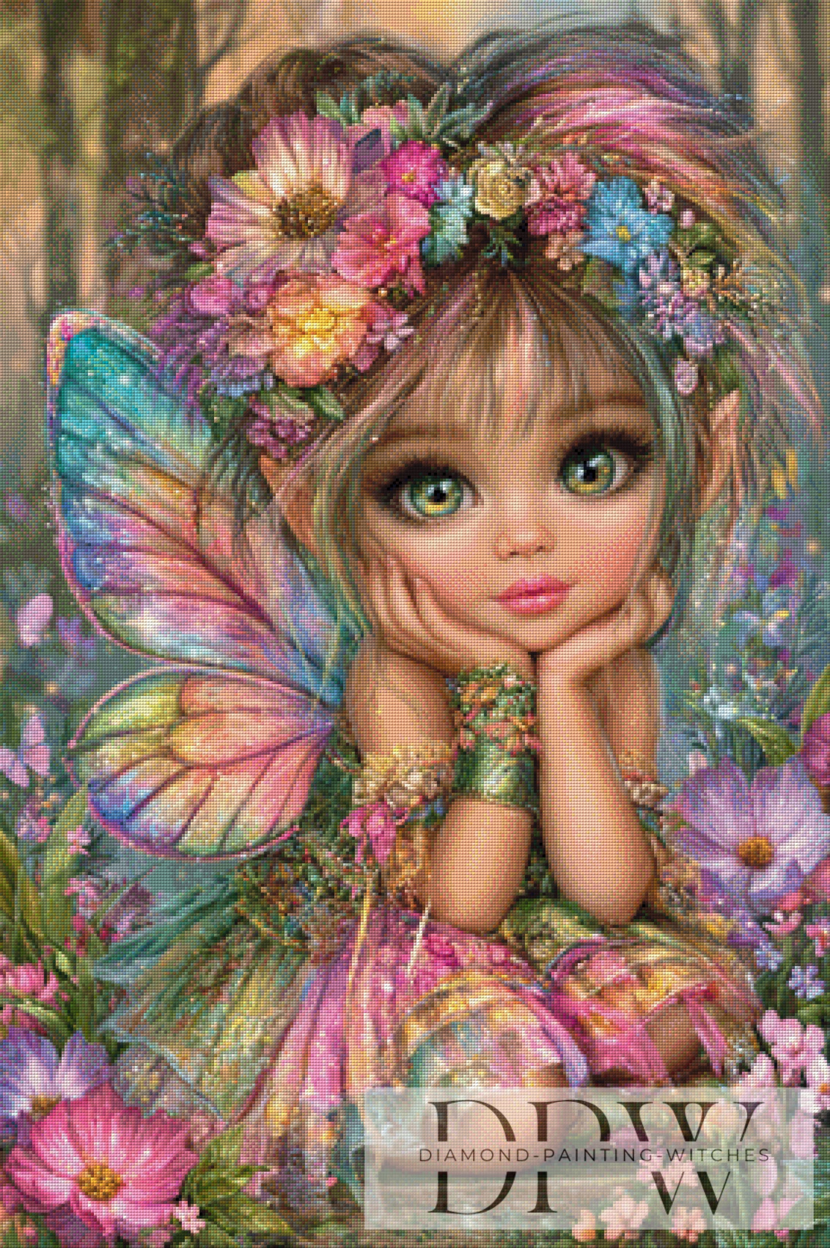 Blumenelfe by CreatiVart mit 330 Farben