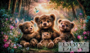 Teddytreffen II by ellufija mit 290 Farben