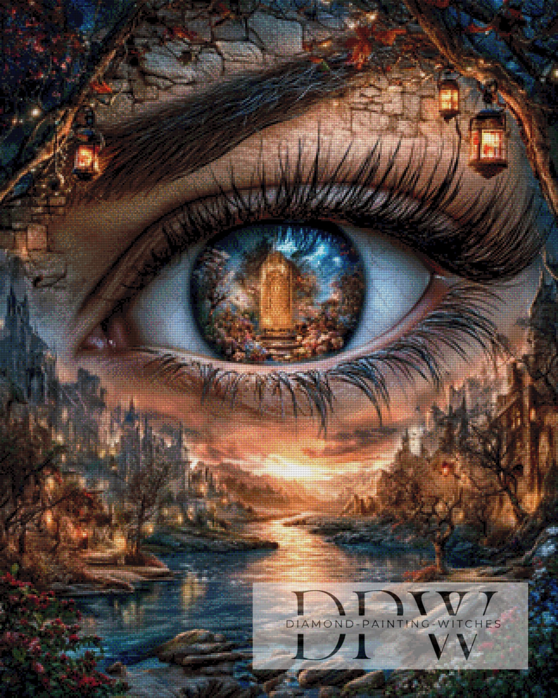 The Watcher's Eye by Elly_A.I mit 220 Farben