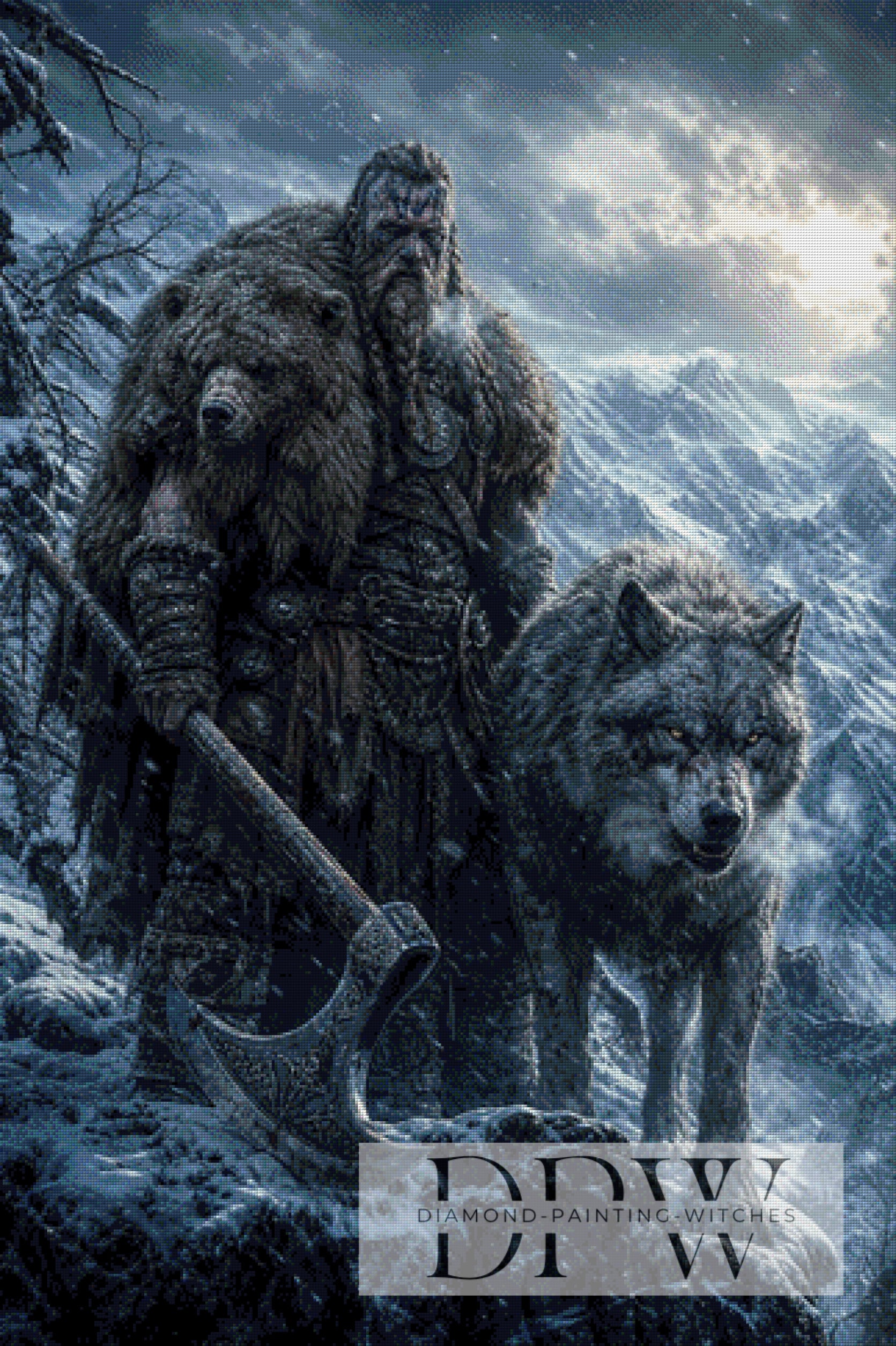 Nordic Berserker by Pixxel Pics mit 90 Farben