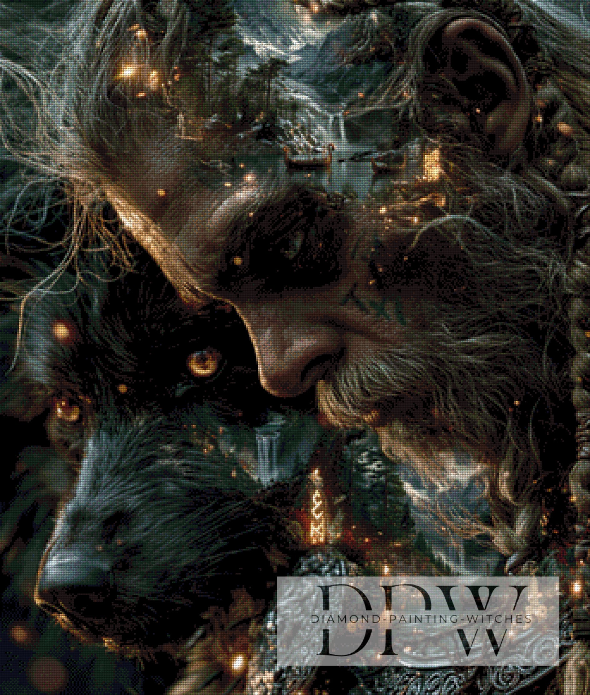 Seelenwolf der Nordlande by Lisa Morgan mit 140 Farben