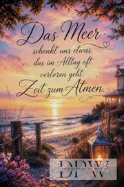 Seelenzeit am Meer by CleoDora mit 200 Farben