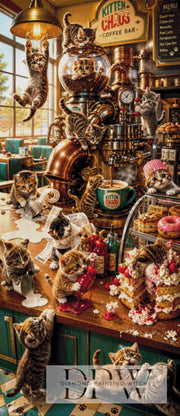 Kitten Chaos Coffee Bar by Pixxel Pics mit 270 Farben