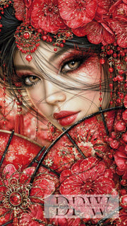 Rote Samtnacht by CleoDora mit 200 Farben