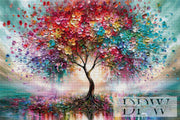 Lebensbaum by ellufija mit 447 Farben
