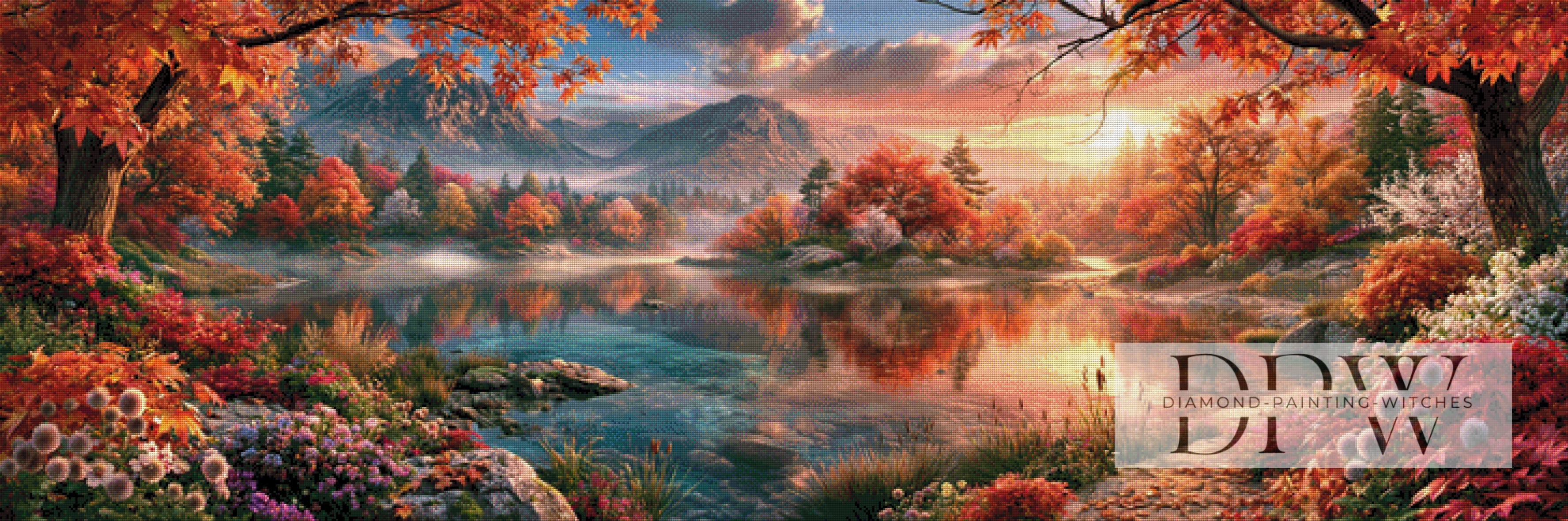 Glanz des Herbstes by _Sweet_Loco_AI mit 300 Farben