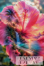 Hibiskuszauber by theA.art mit 350 Farben