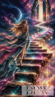 Die Treppe zum Sternentor by Biggilee Art mit 300 Farben