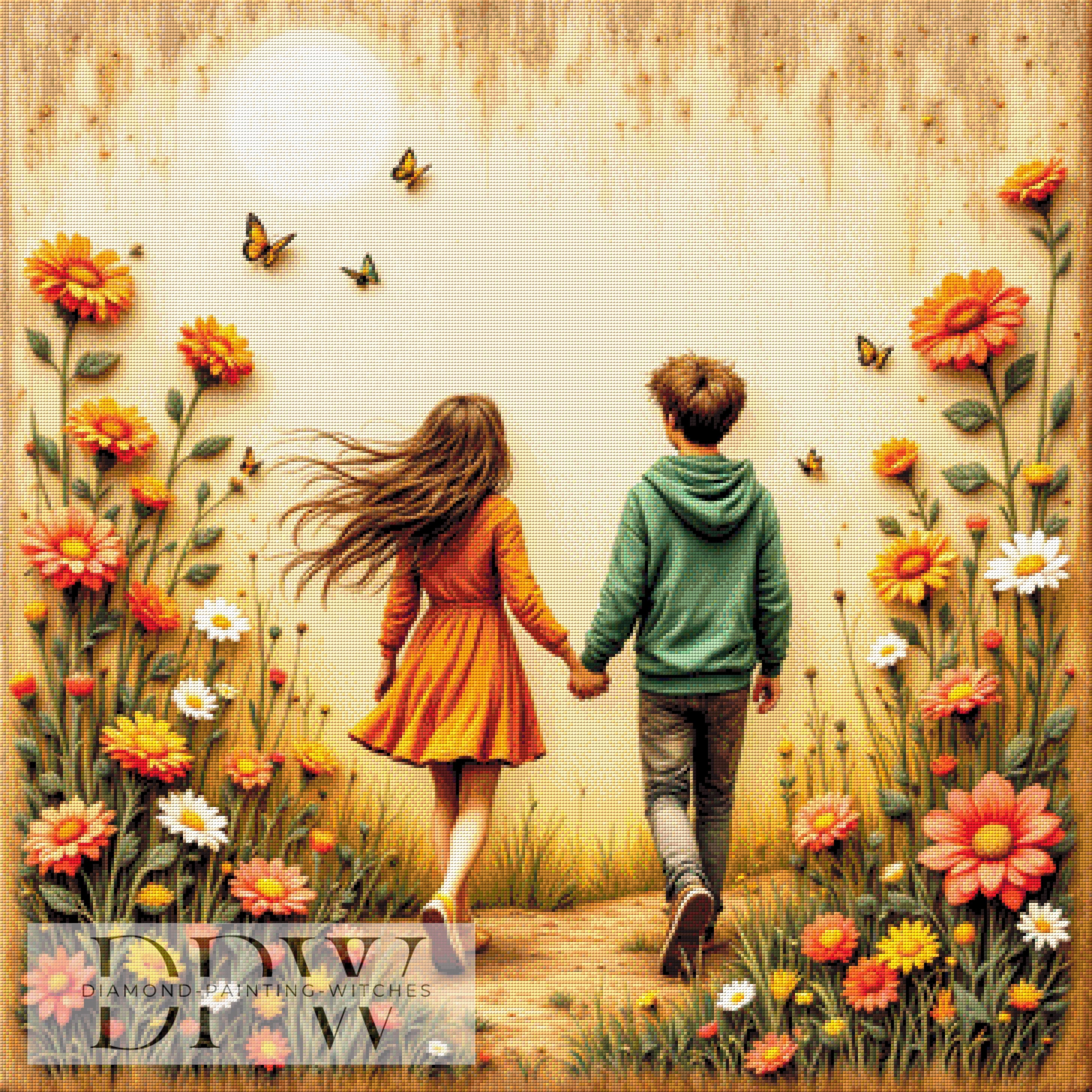Spaziergang by QN, mit 195 Farben