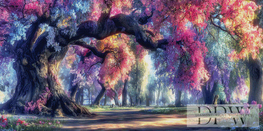 Regenbogenwald by ellufija 140x70cm mit 320 Farben DPW-829